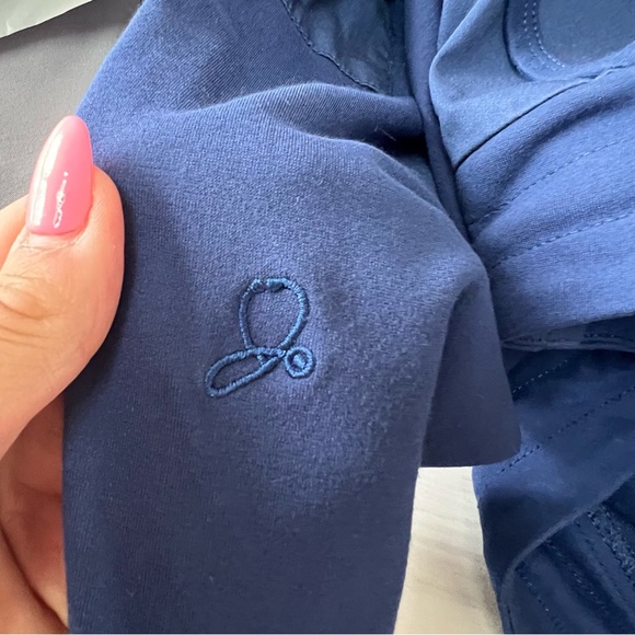 Jaanuu scrub pants size small blue - Picture 4 of 9